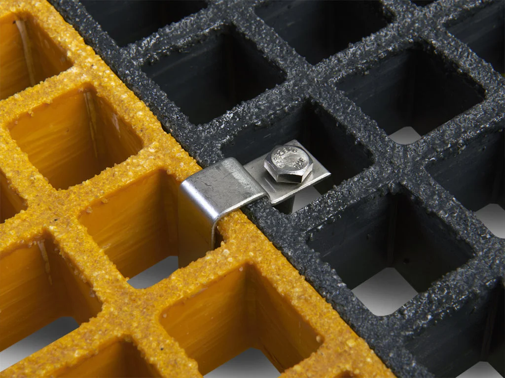 Hong Wo Wholesale Floor Grating Anti-slip Fiberglass Panel for Deck Tread Stair Treads