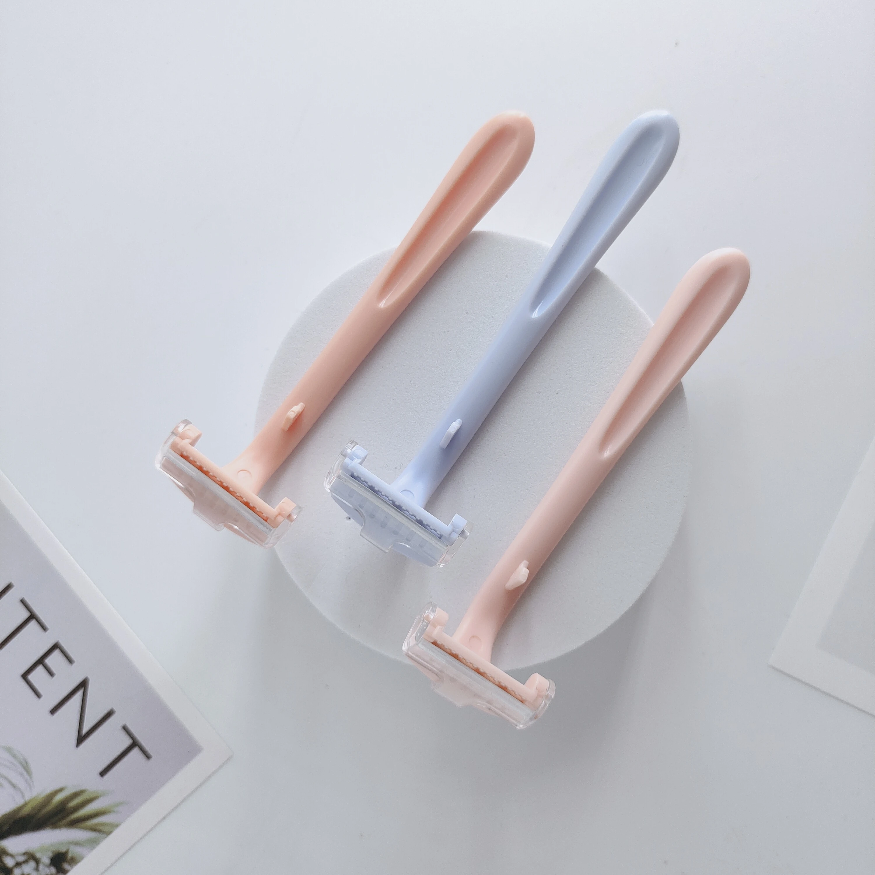 2 in 1 manufacturer razor for women face manual disposal razor blades mini razor