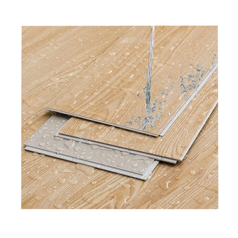 Manufacturer direct Waterproof Anti-slip Anti-mildew vinyl planks click lock flooring SPC flooring