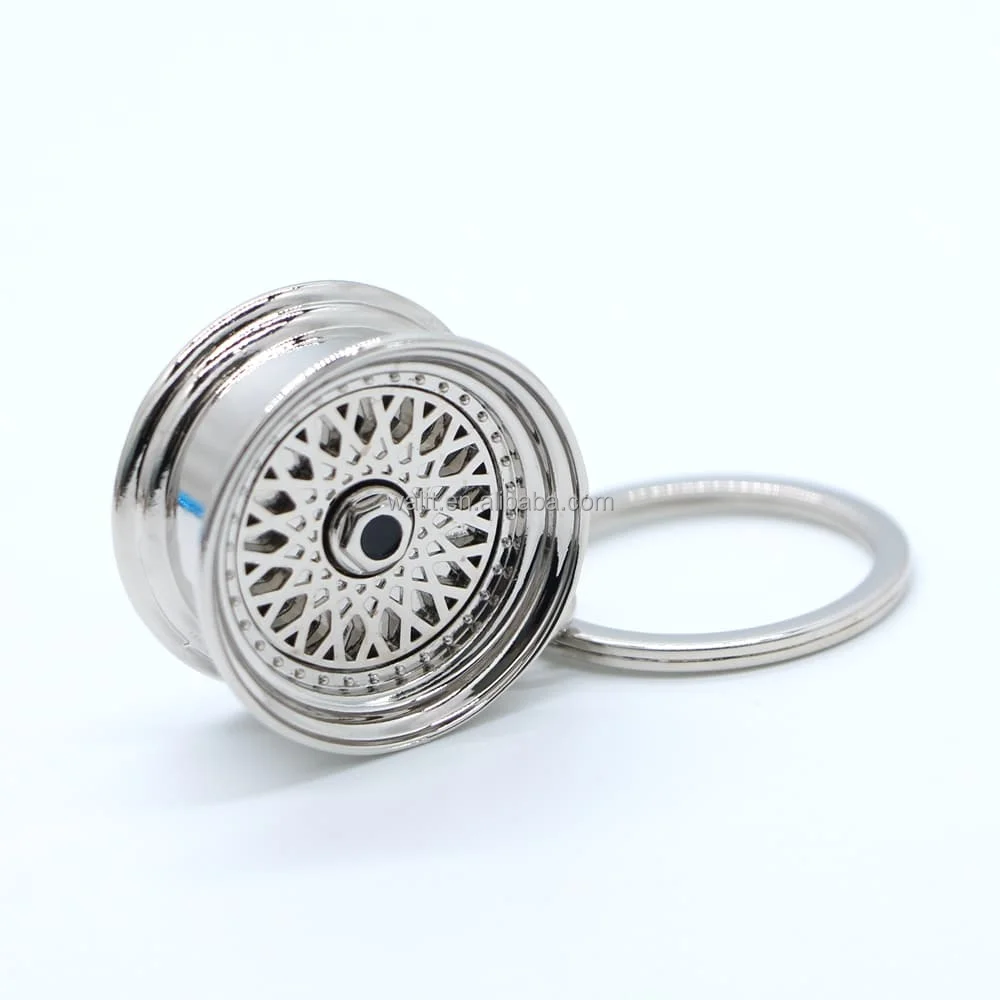 TURBOOST BBS Wheel Rim Keychain Car Part Keychain