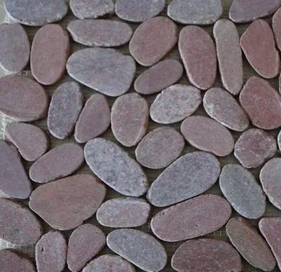 Colorful Natural Pebble Stone Pavers 30x30cm pebbles wholesale Suitable for Stepping road Outdoor Patios and Gardens Walkways