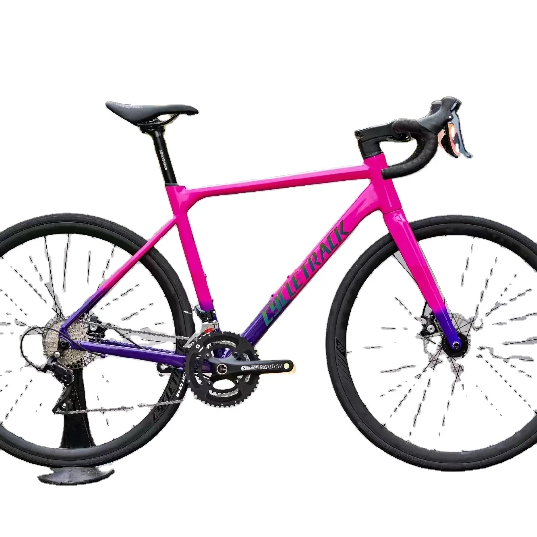 NEW CYCLETRACK STAR 2*9Speed disc brake Aluminum alloy road bike shimano 18Speed 700x25 Road bike