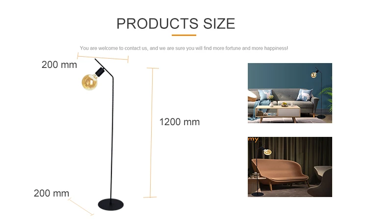 E27 лампа минималистский фантазии декоративные светодиодные торшер современный