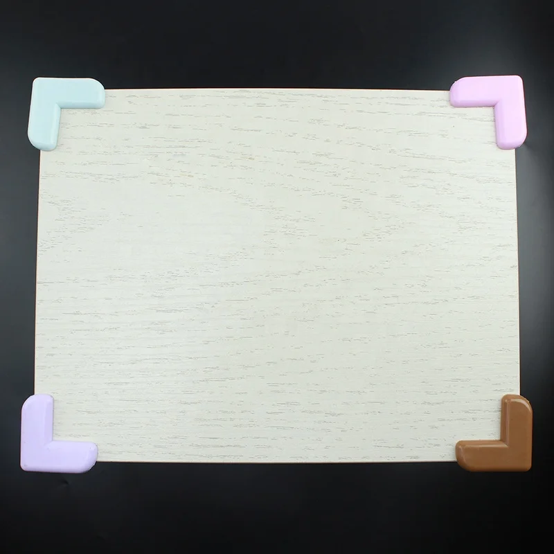 Metal Corner Protectors Plastic Corner Protector Furniture Edge Covers For Kids Child Safety Edge Protectors Home & Office Use