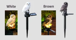 Support ODM/OEM Customize Solar Lights Outdoor Garden Lamp Waterproof Owl Solar Power Light Lamp