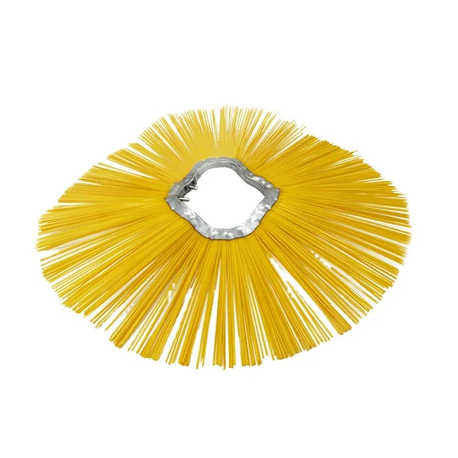 Best Quality PP Road Sweeper Brush Wafer Bobcat Broom Cleaning Sweeper Ring Brushes