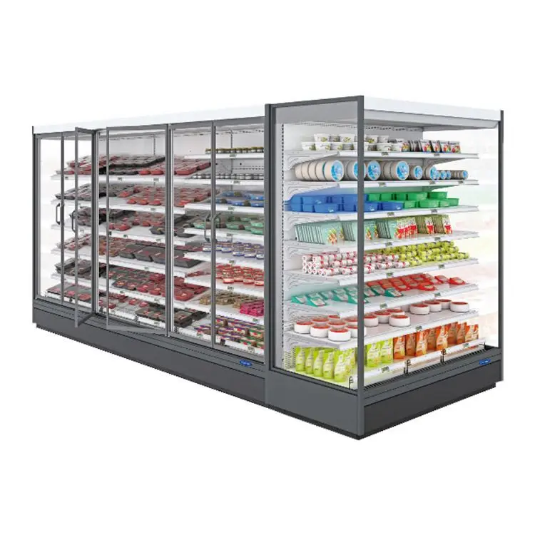 
 Морозильная камера для овощей и холодных овощей с низким передним дисплеем  