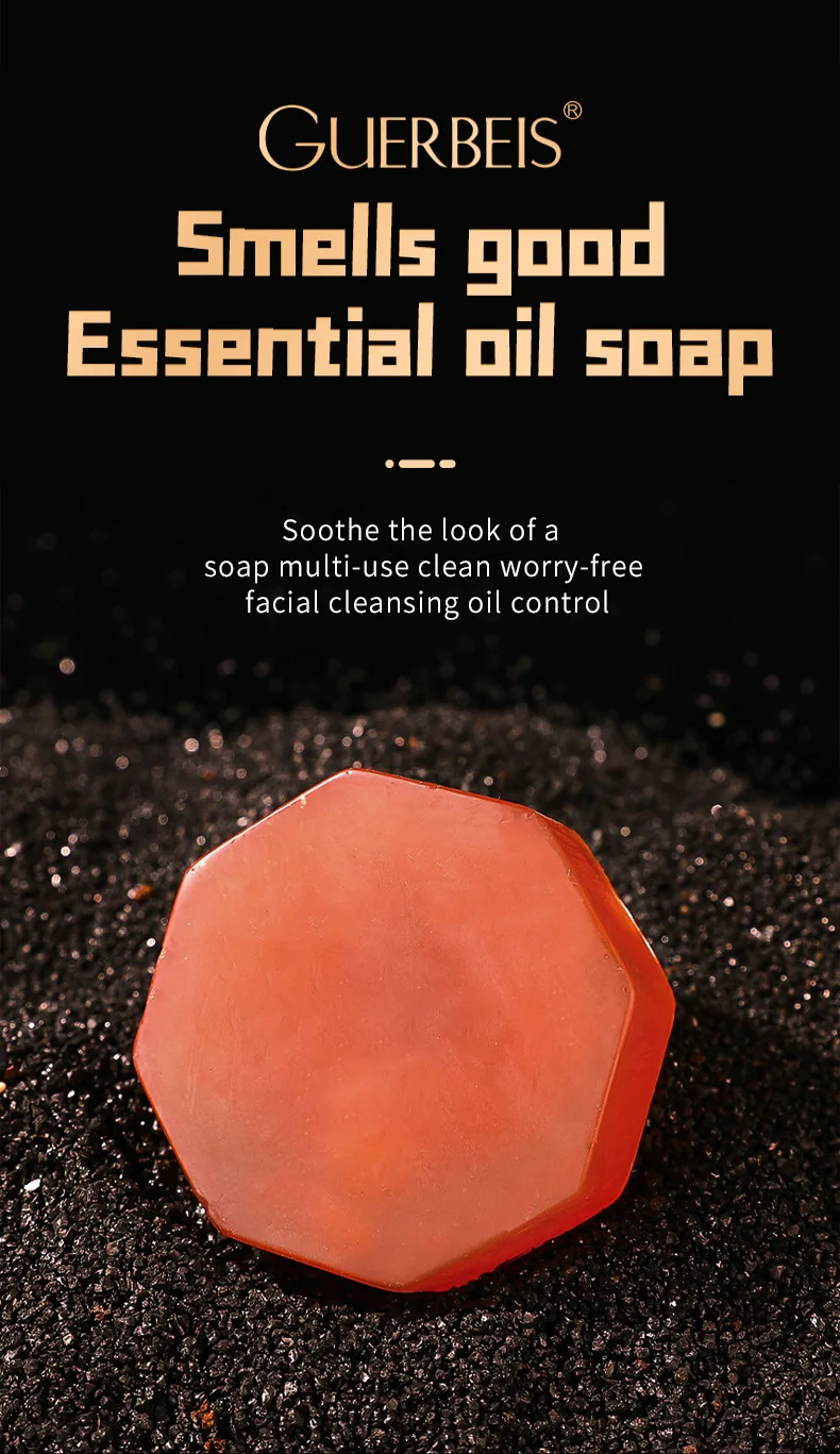 Agarwood Soap Handmade Soap Cross Border Natural Cleansing Soap