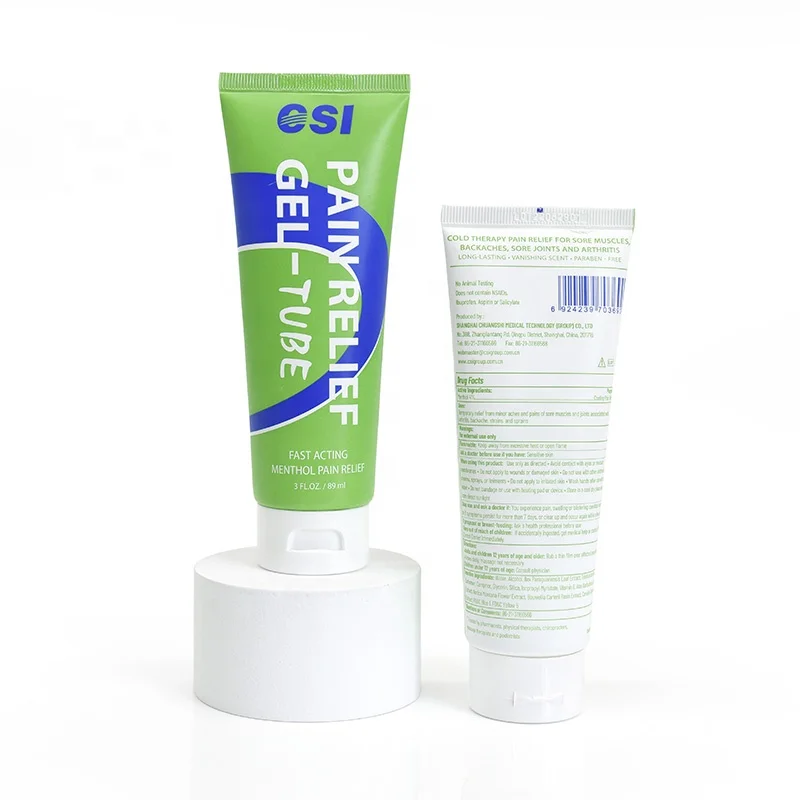 CSI 3 Oz/89ml 4% Menthol Topical Muscle Ache Swelling Soothing Relief Pain Relieving Gel Cream