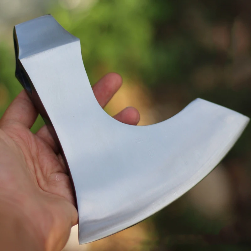 ZC45XH1 Forged axe Head High Carbon Forged Steel axe Head Bushcraft Battle Viking Hatchet Custom Forged axe Head
