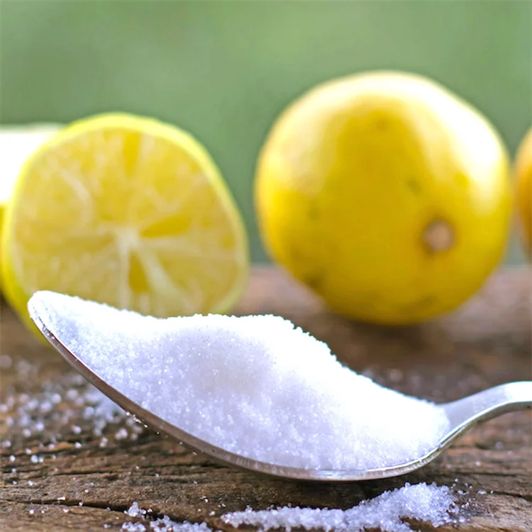 Blue  ENSIGN Food Grade Citric Acid Monohydrate/Citric Acid price 99.5%