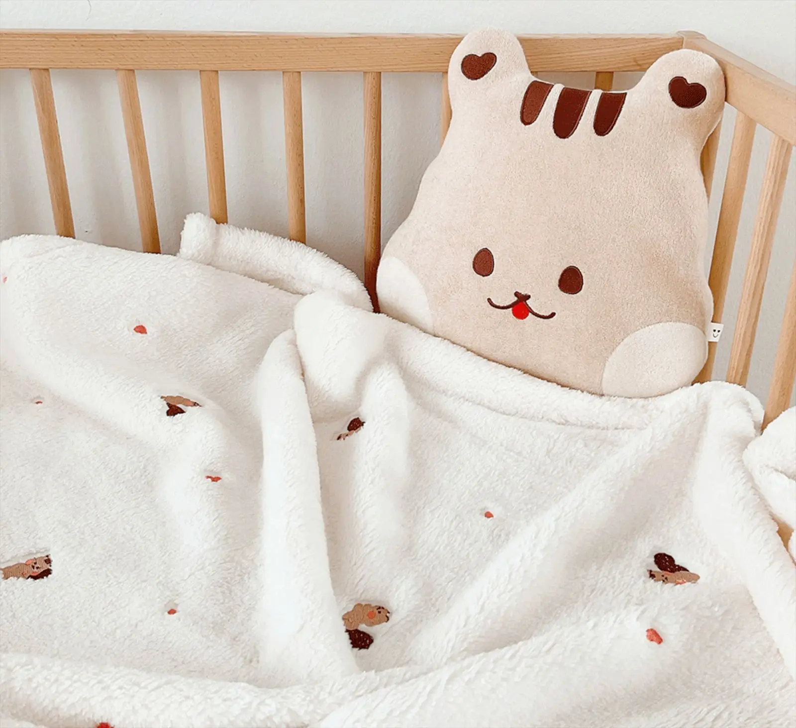 New Korean baby blanket blanket blanket for babies and children in autumn and winter
