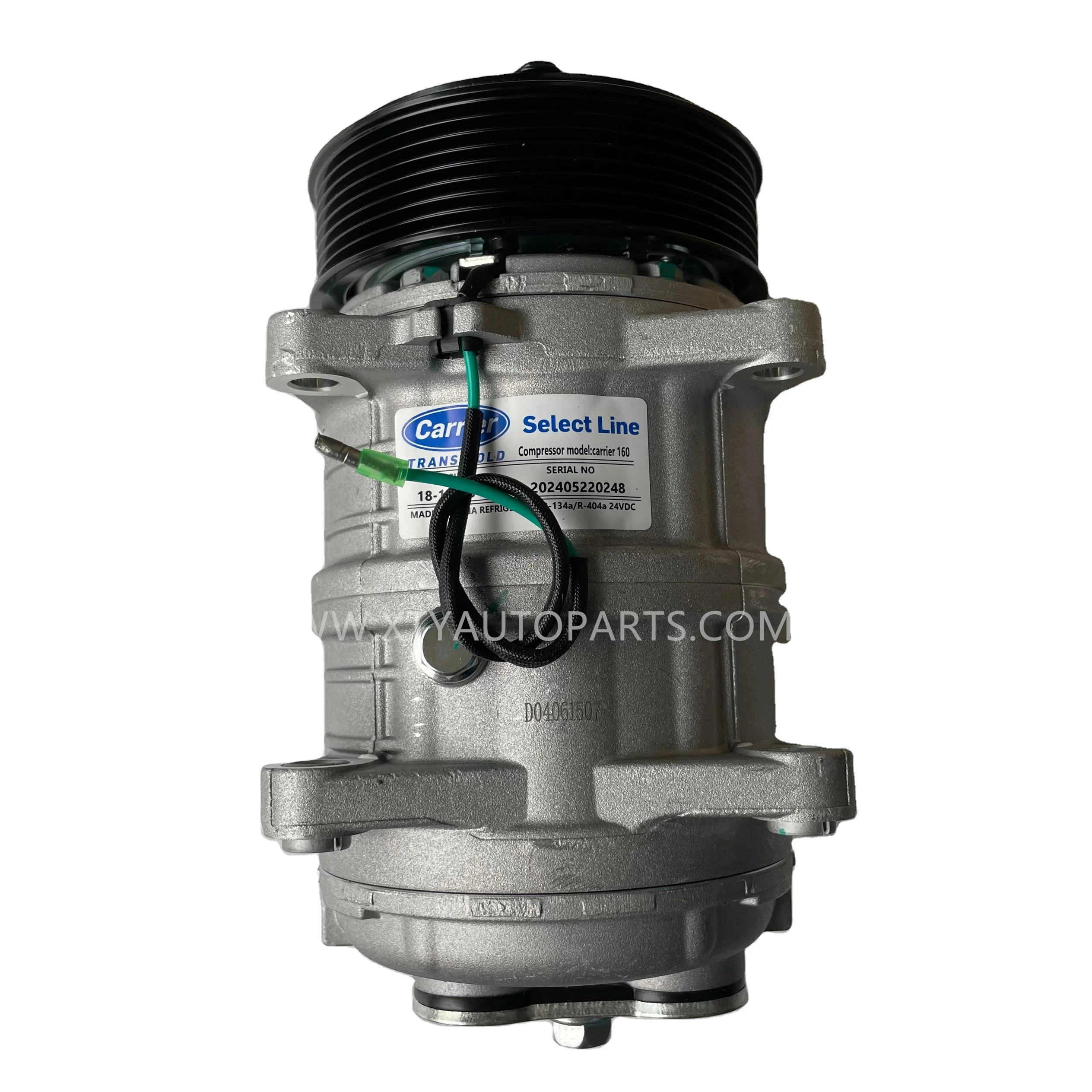 XTY Replacement Original Refrigerated Truck Unit Part Compressor CR16 8PK 24V QP16 For Carrier Transicold For Thermo King