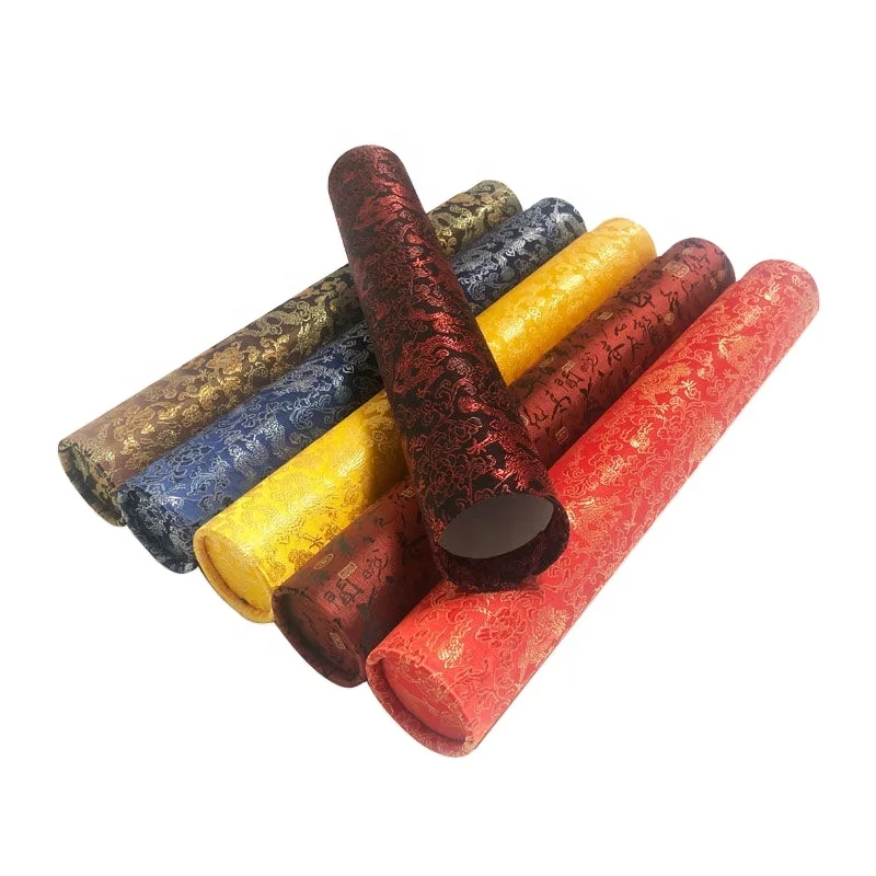 Shipping Poster Packing Tube Custom Logo Mailing Postal Cardboard Paper Tube Packaging