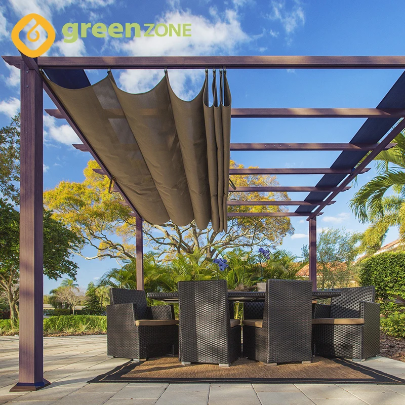 Беседка для сада, Виноградная решетка, деревянная пластиковая композитная беседка