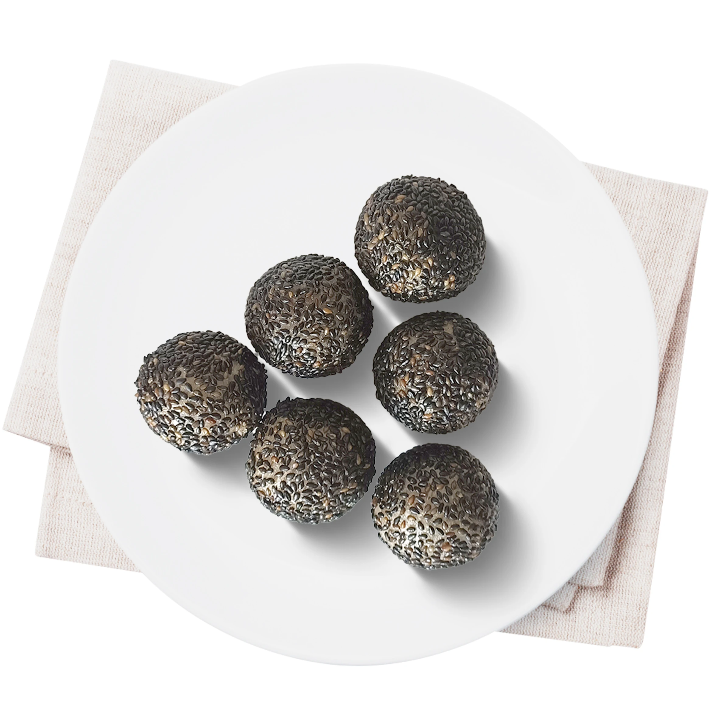 Newly Launched Frozen Sesame Balls High-quality Sesame Balls Chocolate, Vanilla, Lemon and Other Flavors of Chinese Food Sweet