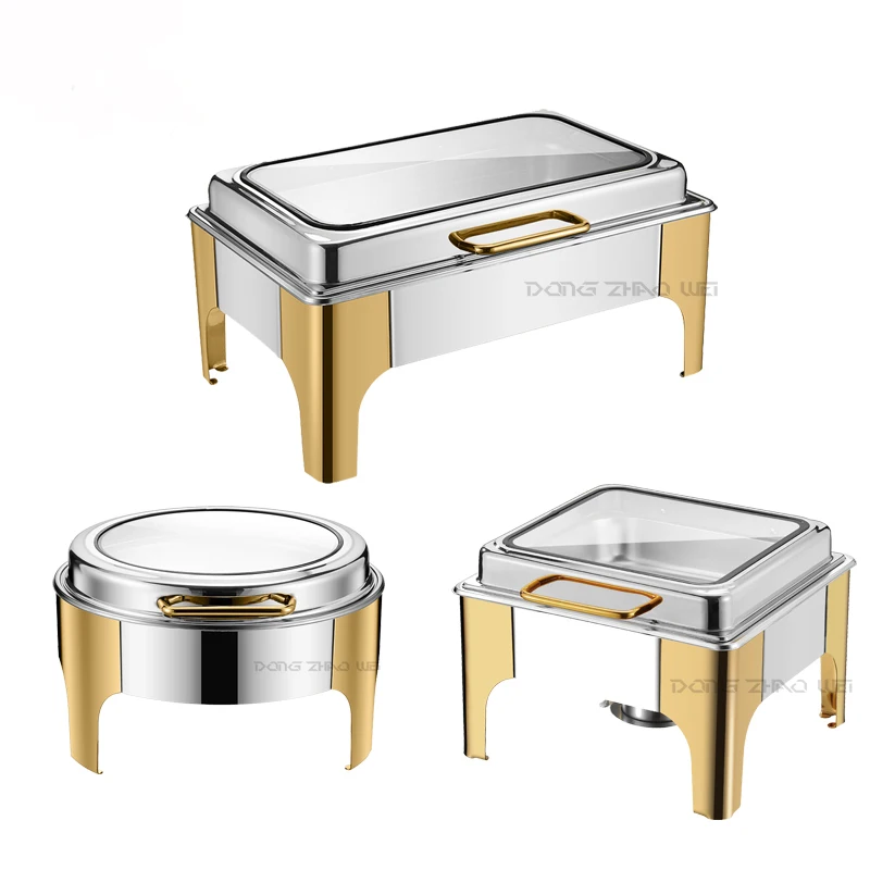 Buffet Serving Dish Catering Stand For Food Display Chafing Dish Sets Buffet Warmer Buffet Set Luxury Chaffing Dish