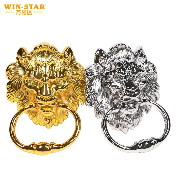 WINSTAR Zinc alloy lion head decorative clasp Sofa upholstery button Furniture accessories Sofa armrest hardware