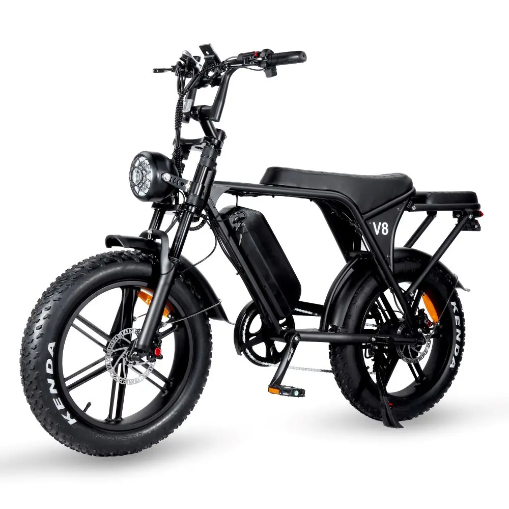 250W OUXI V8 e-Bike Fat tire Electric 25kmh bike e bike 250W Strong Power City Ebike Eu Warehouse shipping to your door FATBIKE