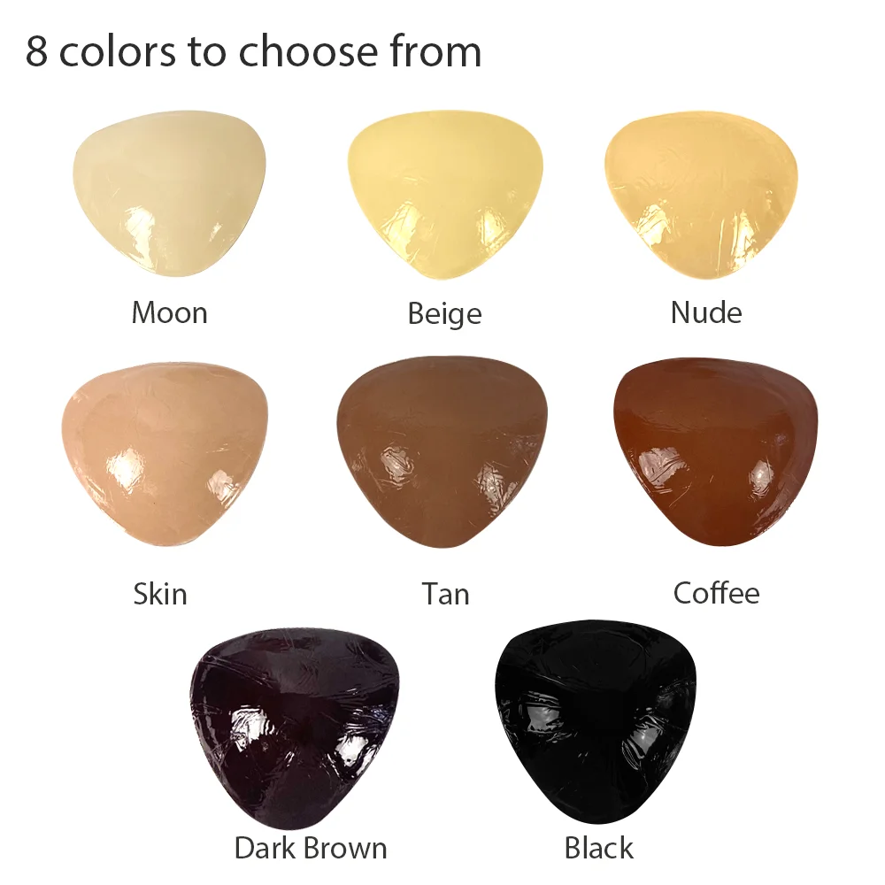 Sweatproof Waterproof Silicone Bra Inserts Stick on bra pad Double Sided sticky Push Up Ultra Boost Inserts Bra Insert Pad