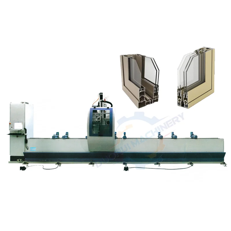 Профиль Cnc 4 алюминиевый фрезерный центр обработка и оси головки 4-осевые дверные Алюминиевый оконный станок