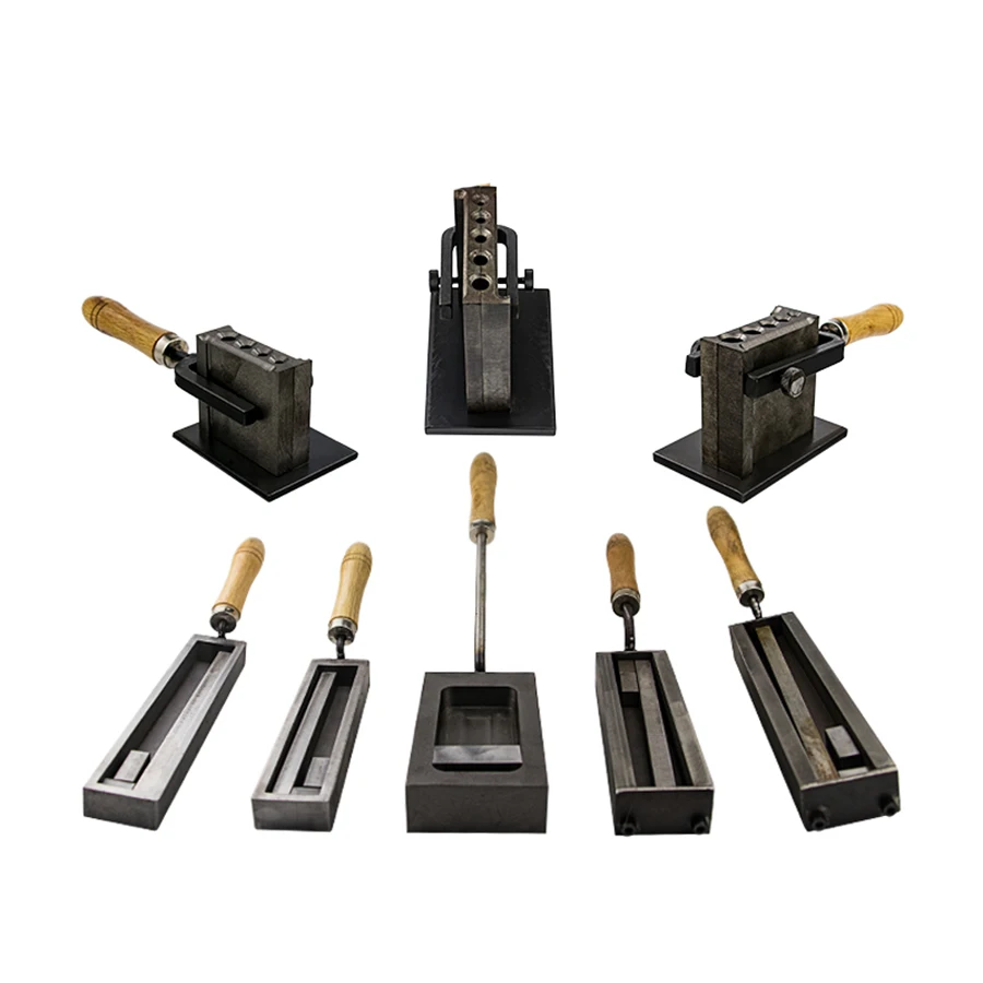 Gold And Silver Jewelry Tools Gold Smelting Jewelry Trough Jewelry Ingot Mold Ingot Mold  Melting Gold Silver Copper Plate