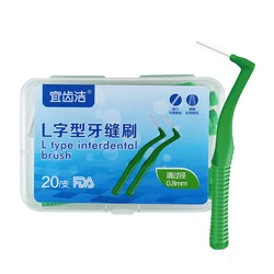 Для ухода за межзубным пространством очиститель 0 6 мм до 1-2 мм популярный подгонянная упаковка коробки Dupont Ортодонтическая щеточка для чистки межзубных пространств, cepillo Стоматологическая