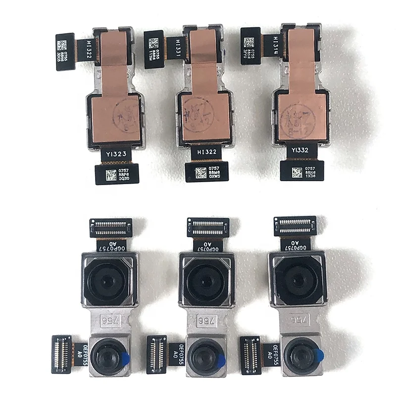 Original For Xiaomi Redmi Note 5 Pro Rear Back Big Camera Module Flex Cable For Redmi Note 5 Front Small Camera Replacement