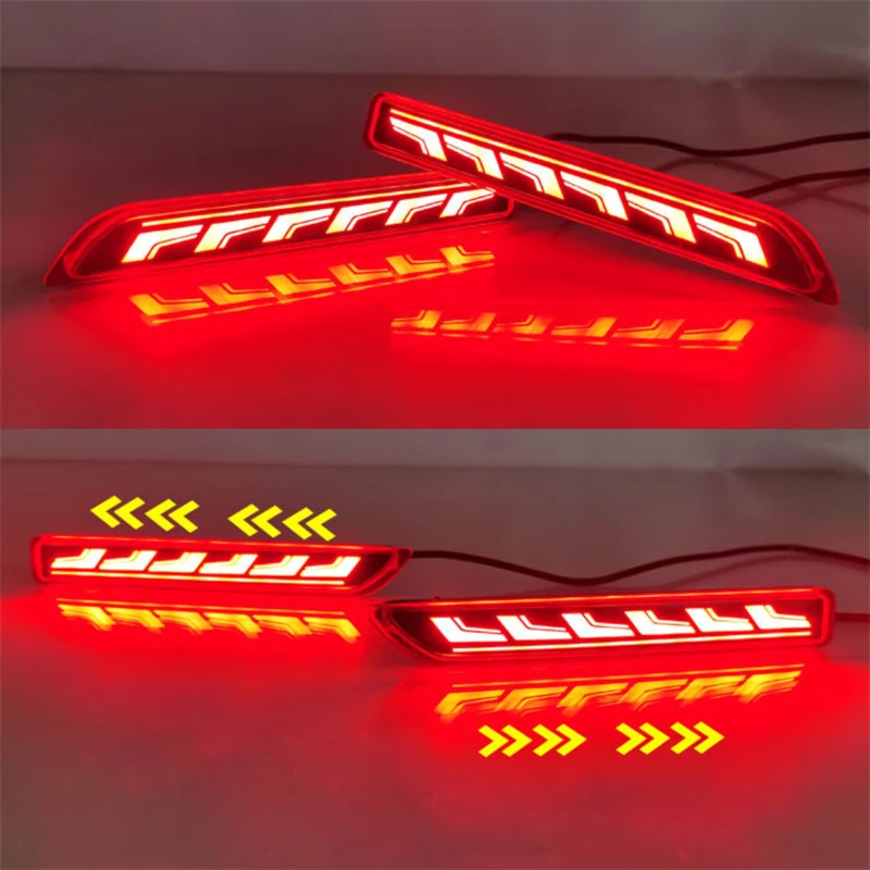 LED Rear Bumper Reflector Tail light For Nissan Sylphy Teana 2022 2023 2024 Murano 2016 - 2021 Brake Lamp Turn Signal light