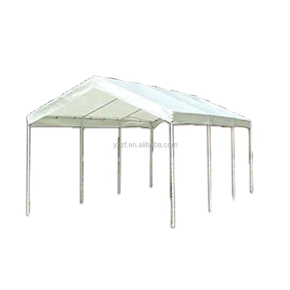 Outdoor Portable Car Parking Canopy Garages, Canopies & Carports Metal Steel All-season Pvc Coated Powder Coated Support Hotels