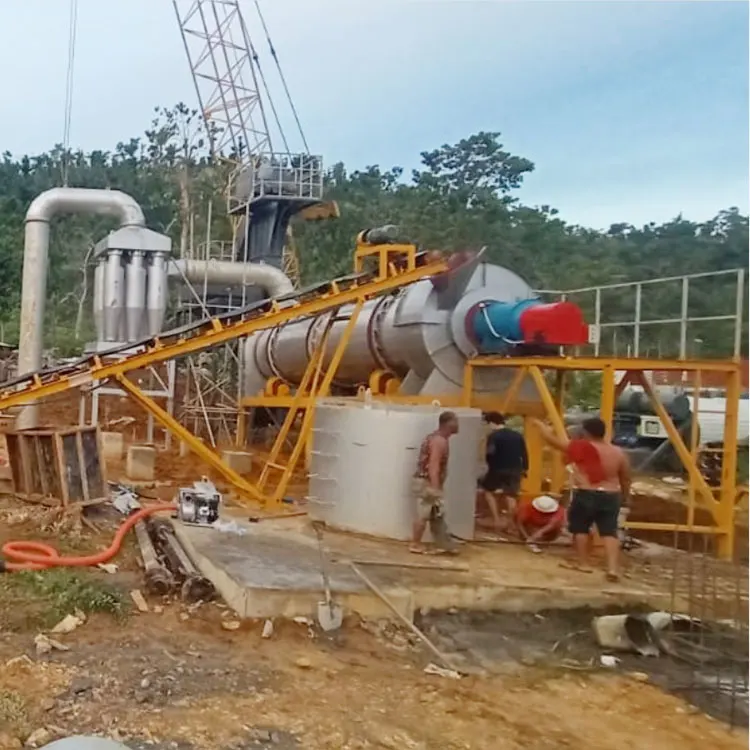 Hot Sale 80t/h Asphalt Drum Mix Plant Manufacturer