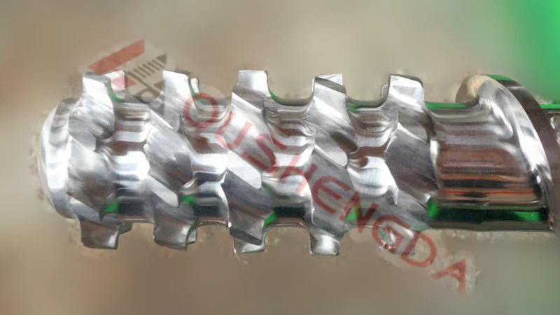 Винтовой цилиндр для экструдера выдувной пленки, детали для выдувного формования, штампованная головка, LDPE LLDPE HDPE пленка, пузырчатая пленка Stellite BIMETALLIC