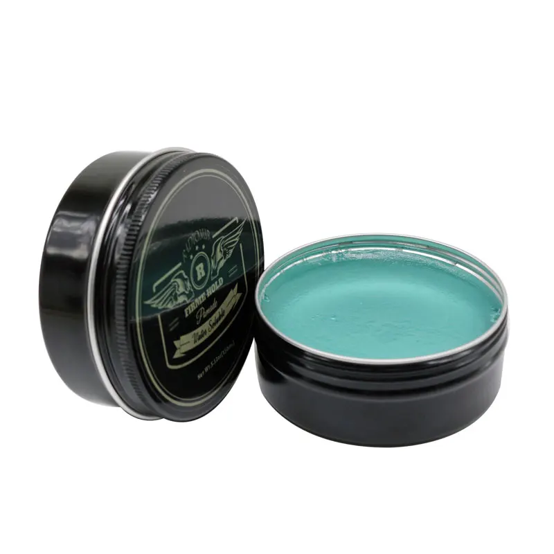 Perfume smell hair styling hair care strong hold wax custom label 100% nature pomade wholesale