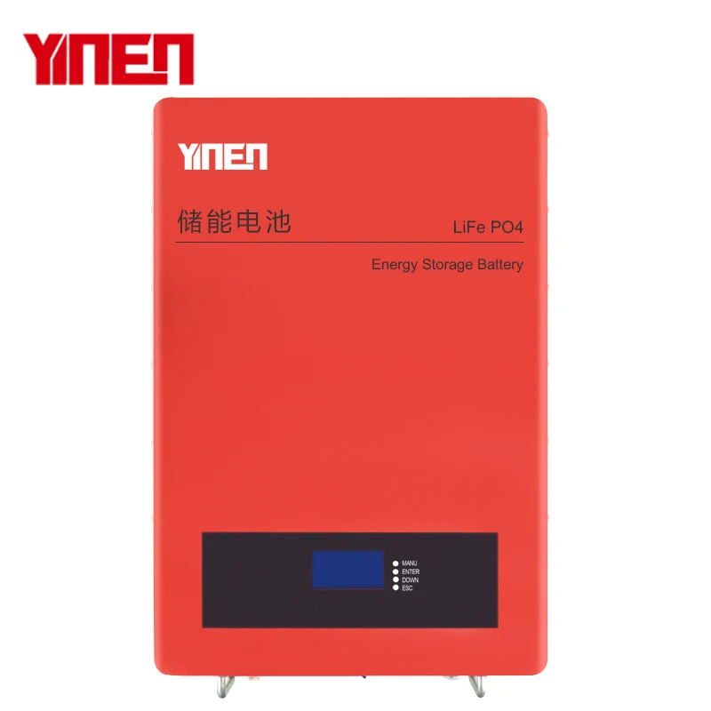 Deep Cycle Lifepo4 48v 51.2v 100ah Wall Mounted Lithium Battery for solar storage system
