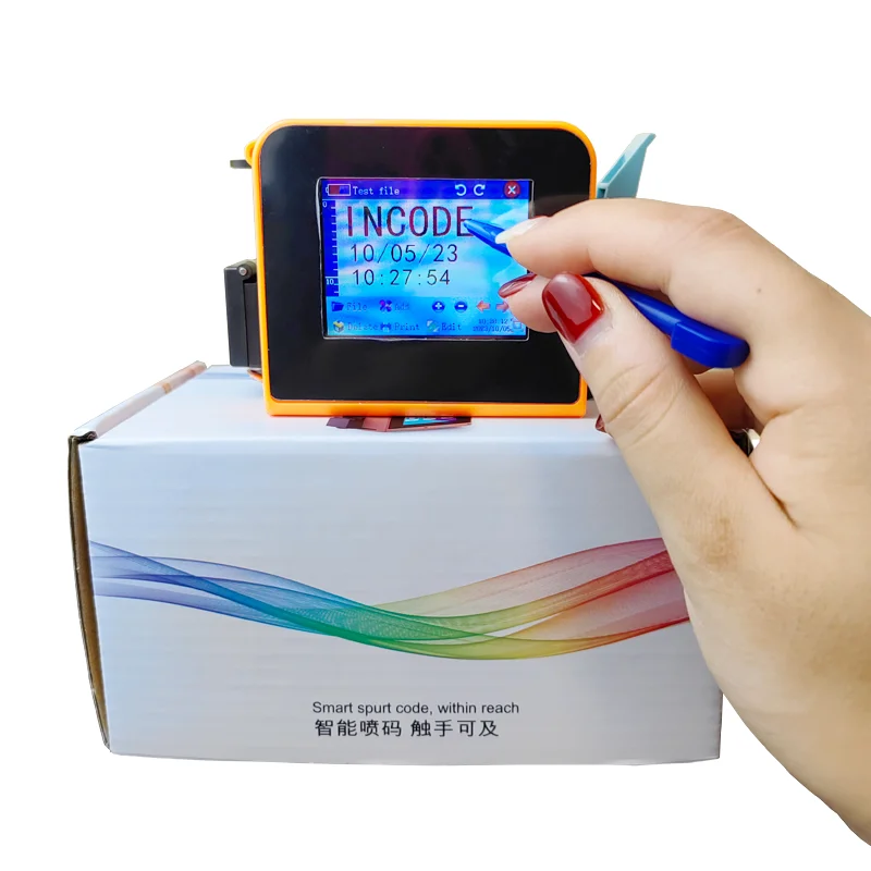 INCODE Handheld QR Code Printer for High-Quality and Fast Product Labeling