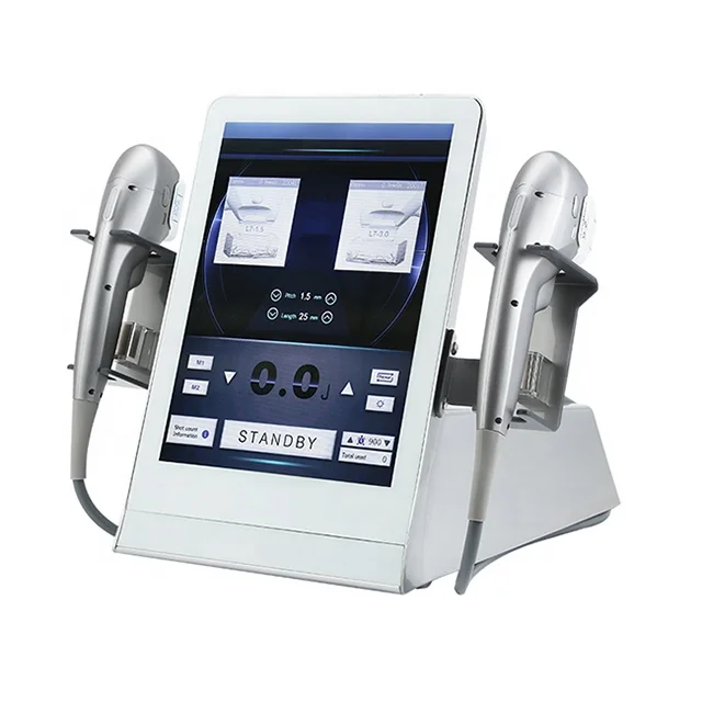 SMAS Lifting 7D with 7 cartridges high power working with good effect for wrinkle removal skin tightening machine