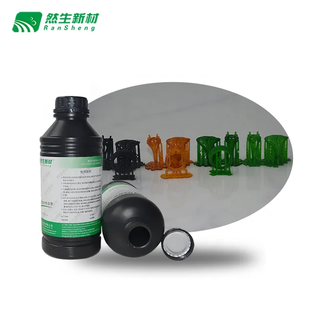 Заводская цена 3D печать фоточувствительная УФ акриловая смола жидкий клей для DLP ювелирные изделия литья