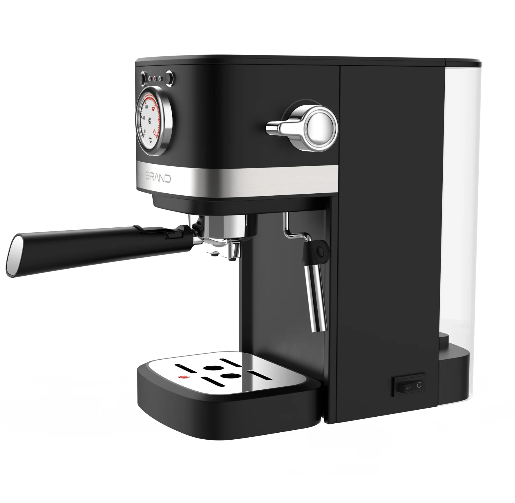 Espresso machine 20 bar with milk frother wand fast heating automatic coffee machine for espresso, cappuccino latte
