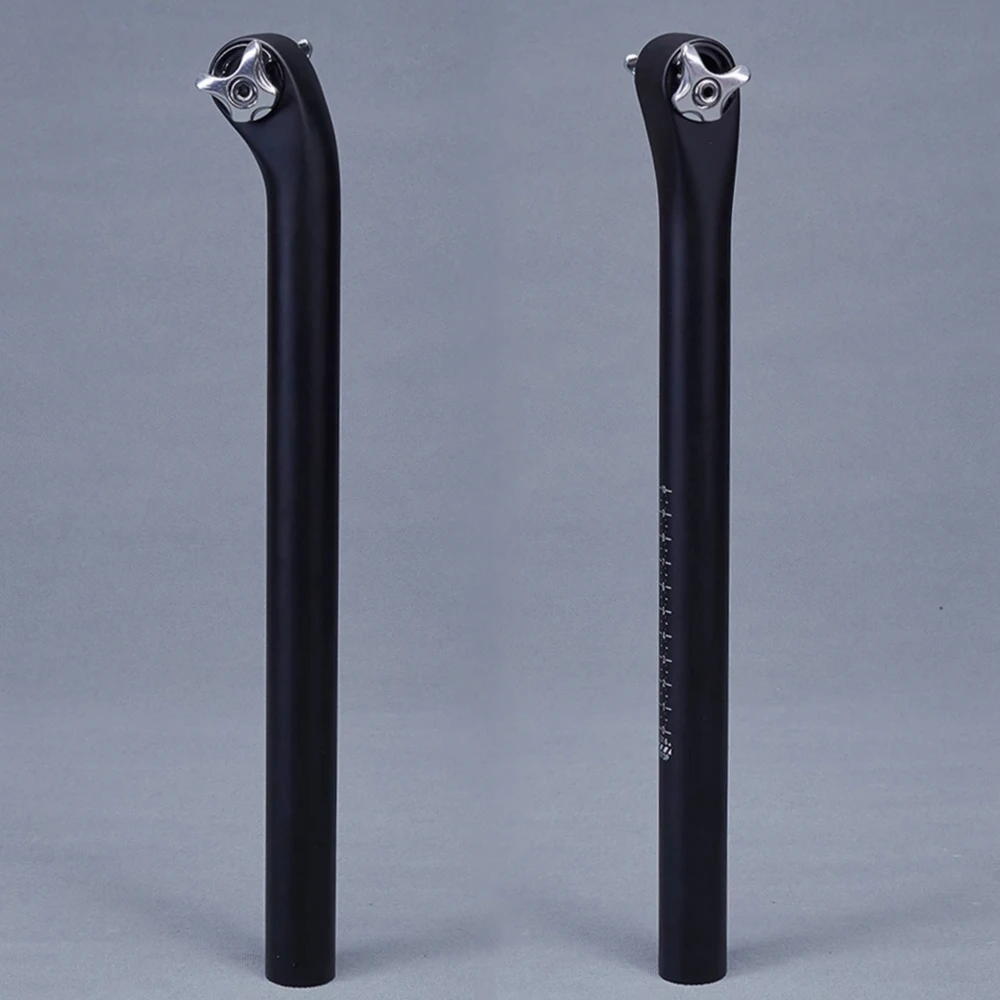 Matte Black Carbon Fibre SeatPost Bike Seat Tube MTB / Road Bicycle Parts Angle 5 / 20 Degree 27.2/30.8/31.6mm