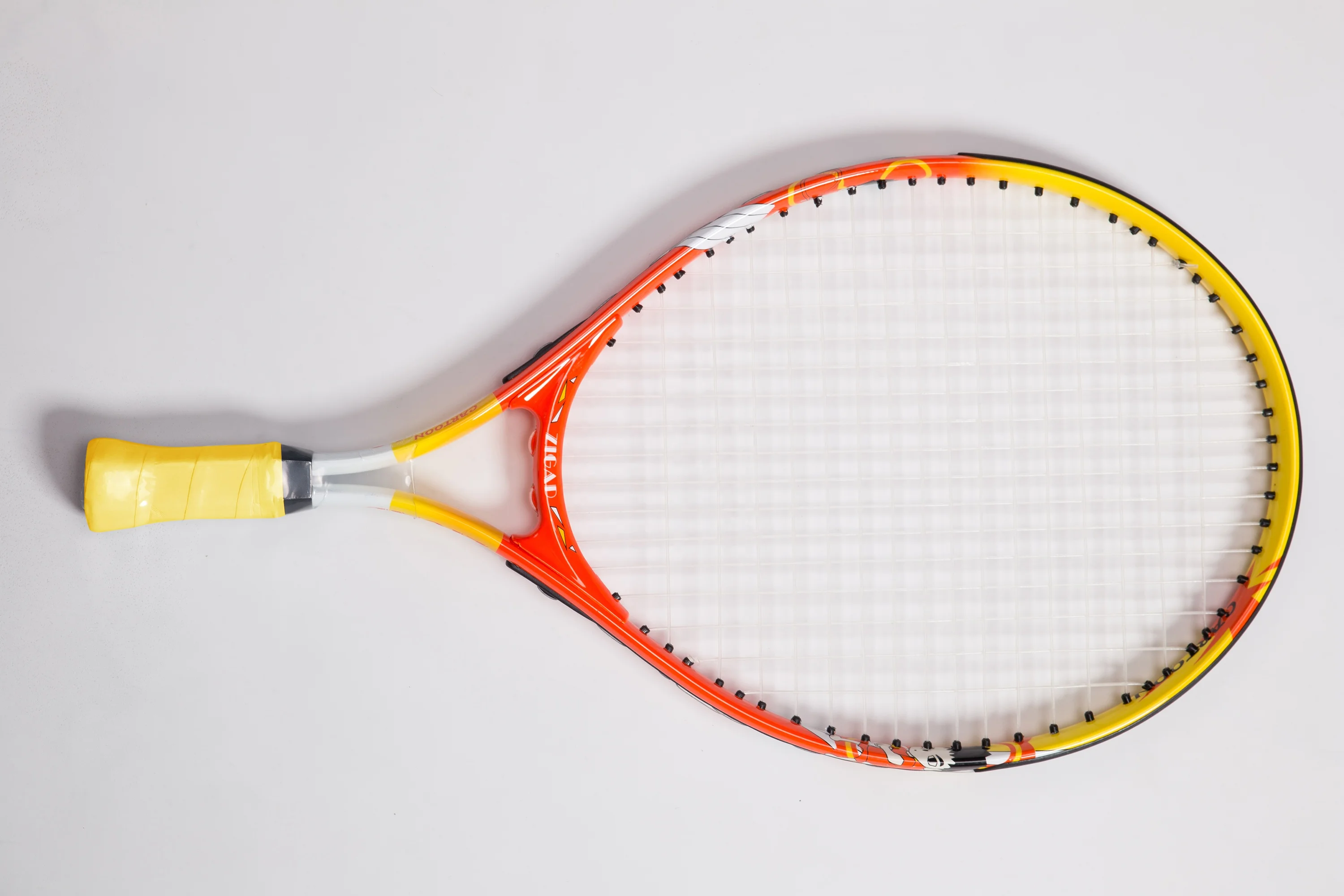 Aluminum material with nylon string kid tennis racket factory