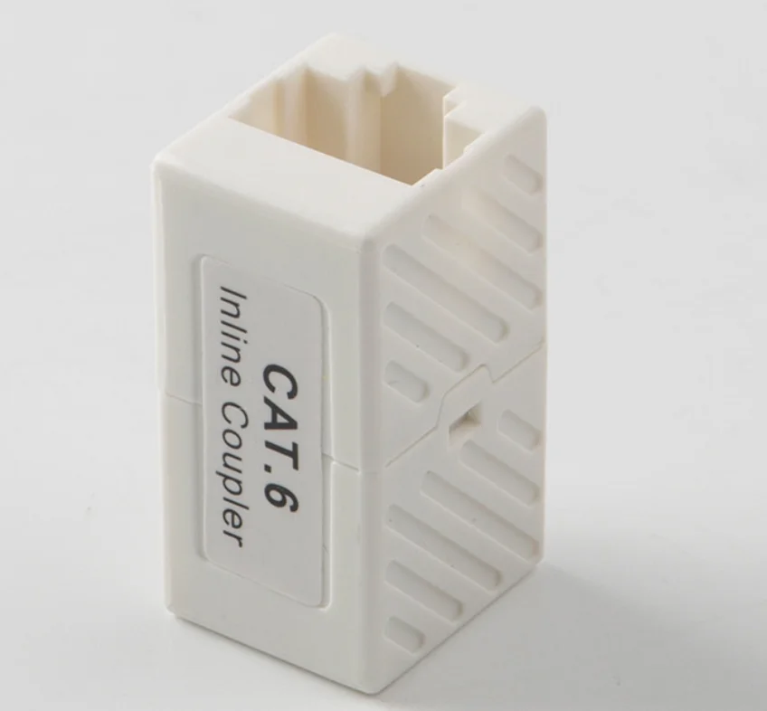 
UTP Cat5E Network Cable Female Connector LAN Cable Extension RJ45 Coupler cat5e Network module 