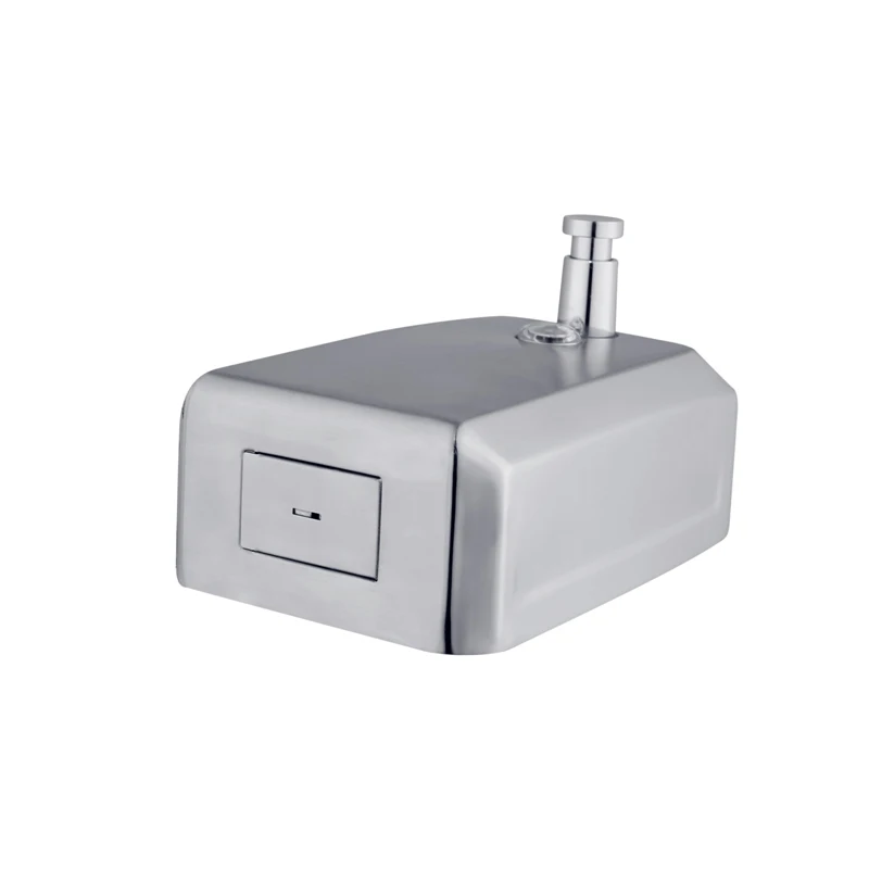 500ml China Manufacturer Wall Mounted Stainless Steel Liquid Hand Wash Manual Soap Dispenser