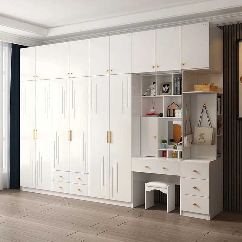 Modern Minimalist Customizable Dresser Integrated Combination Of Large Wardrobe