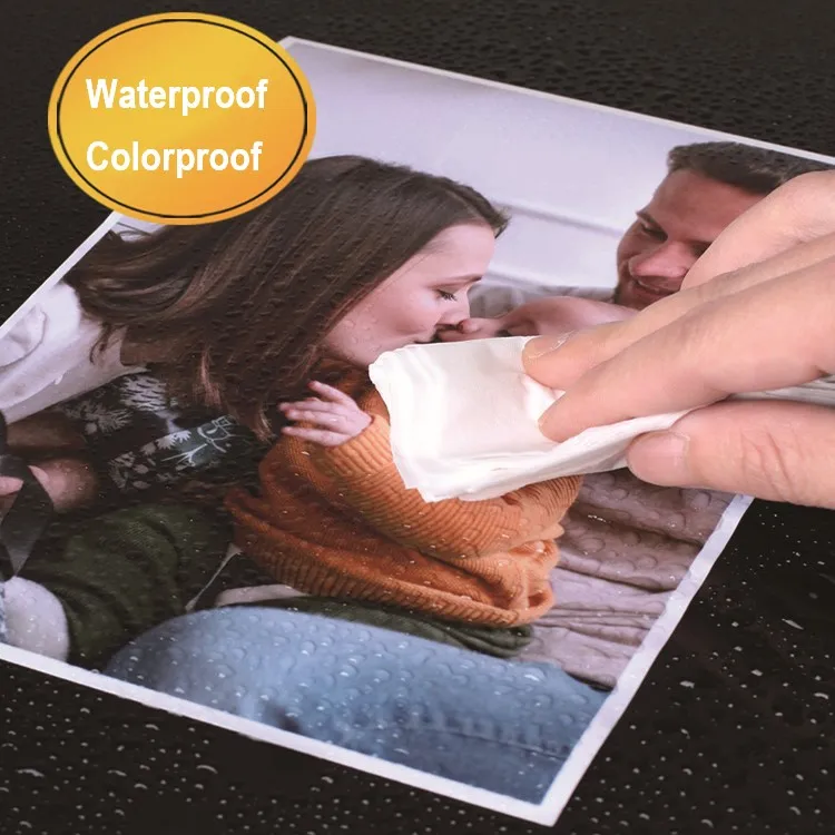 Фотонаклейка бумажная фабрика оптовая продажа премиум струйная печать A4 фотобумага
