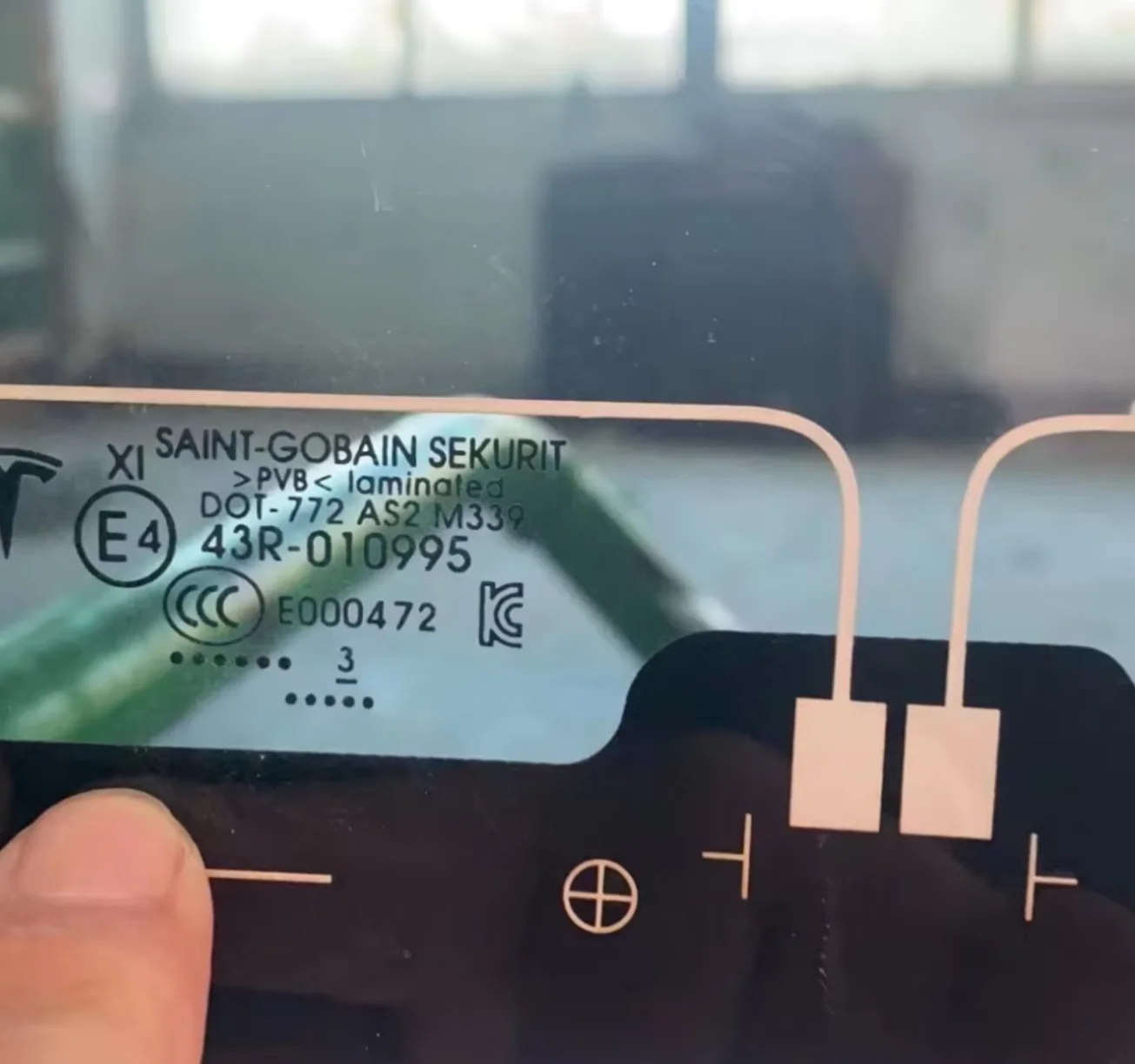 BAINEL автозапчасти комплекты для кузова заднего стекла TESLA Model 3 part 21-23 OE 1520024-97-B оригинальные автомобильные аксессуары