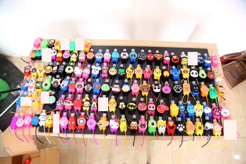 Mini Cute Bear Hand Soap Bottle Holder Travel Portable Silicone holder