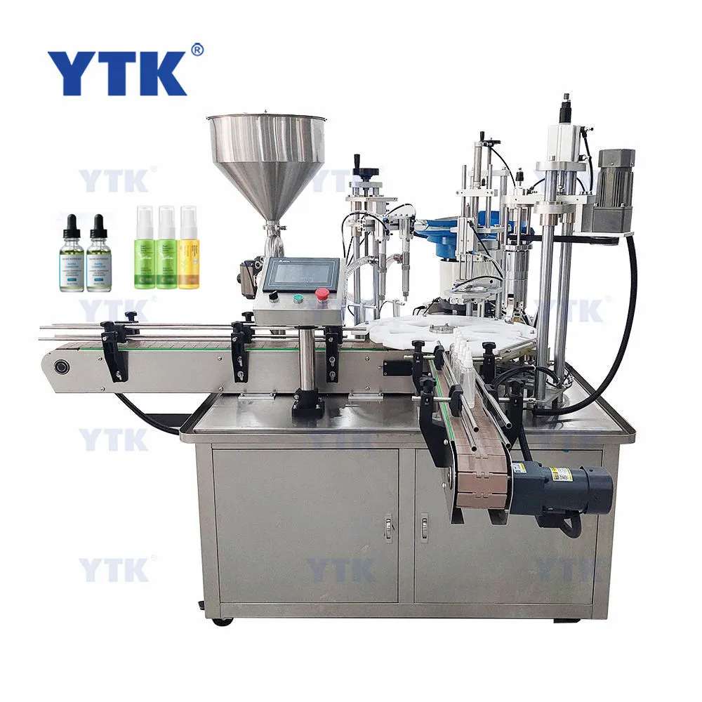 YASON Auto Three In One Piston Filling Machine For Lotion Shampoo Liquid Soap