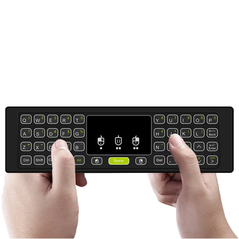 
2.4 Ghz Wireless Mini Keyboard Touchpad Air Mouse Smart IR Remote USB Learning Remote Control Android TV Box 