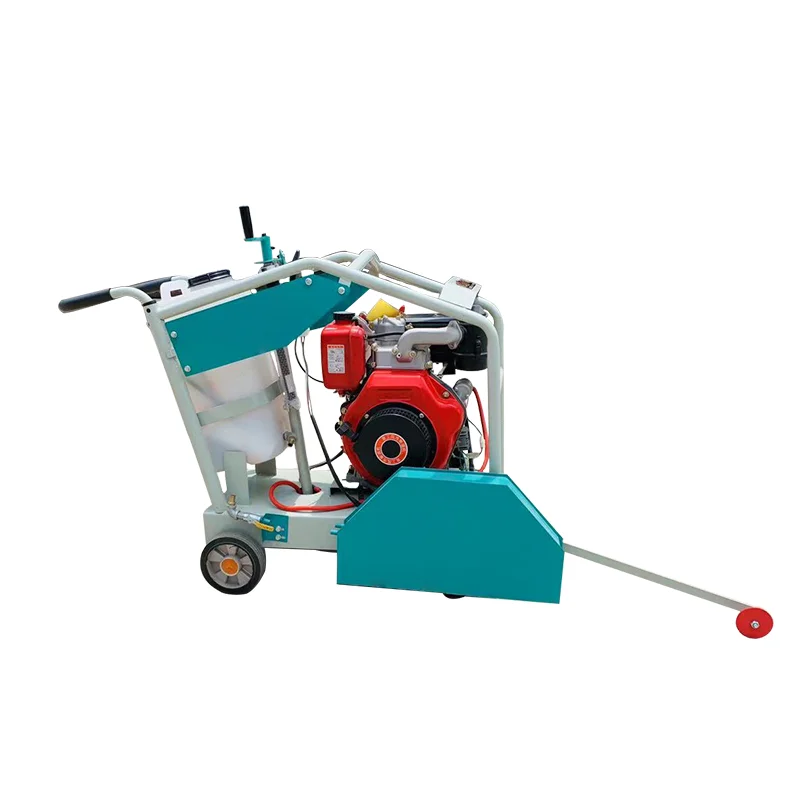 180mm depth asphalt road concrete cutter saw machine gasoline road cutting diesel engine concrete cutter