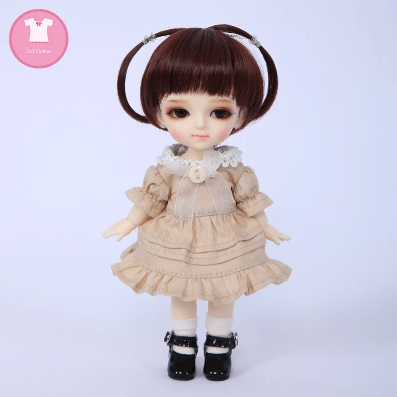 Лидер продаж маленькая кукла одежда для 6 дюймов куклы BJD красивая одежда